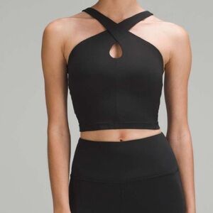 Lululemon Align Keyhole Halter Tank Top size 2 black